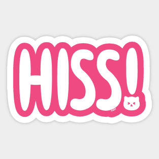 Hiss! Sticker